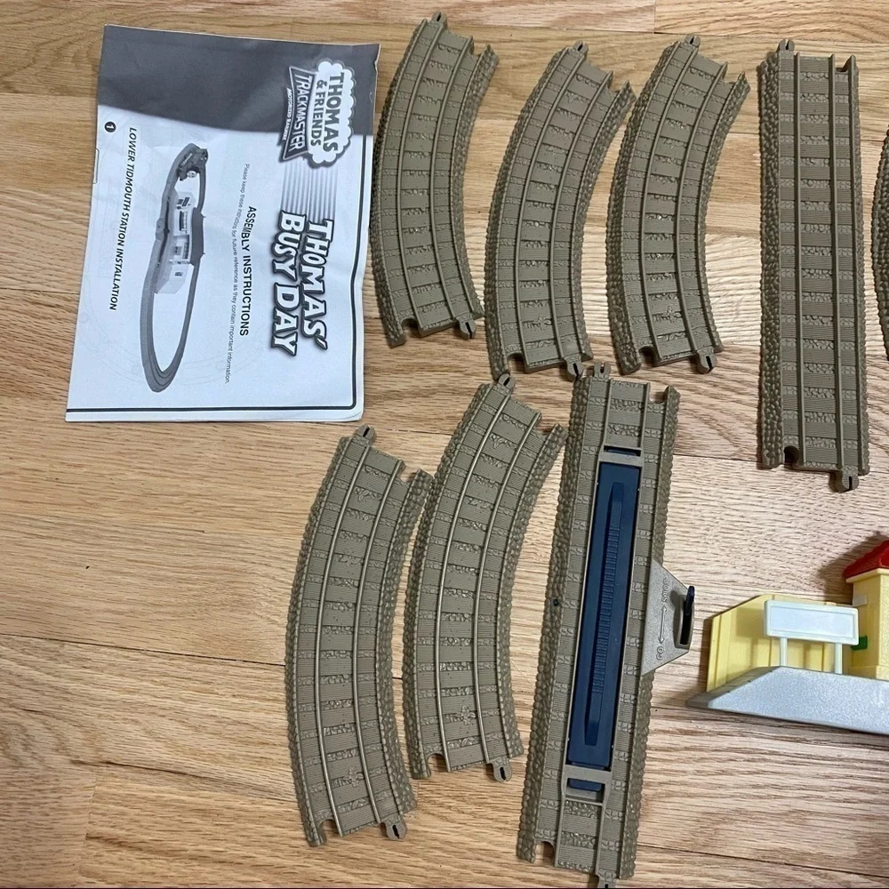 Thomas Busy Day Train Track Starter Set Kids Toy
